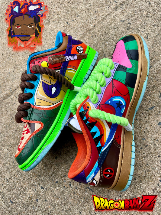 “What The” Custom NikeDunks