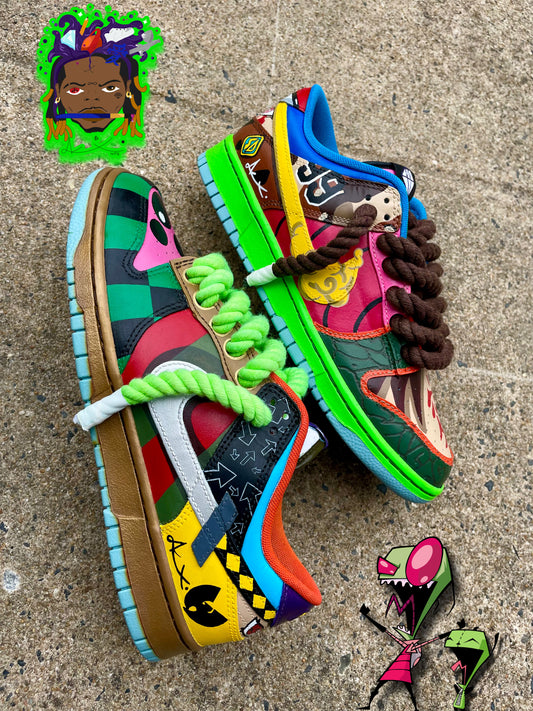 “What The” Custom NikeDunks